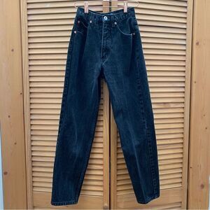 Vintage Guess High Rise Black Jeans